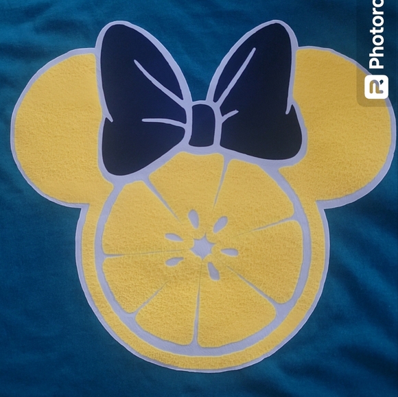 Made to order Lemoncello Minnie Mouse Shirt Crew Neck Only - Picture 2 of 2